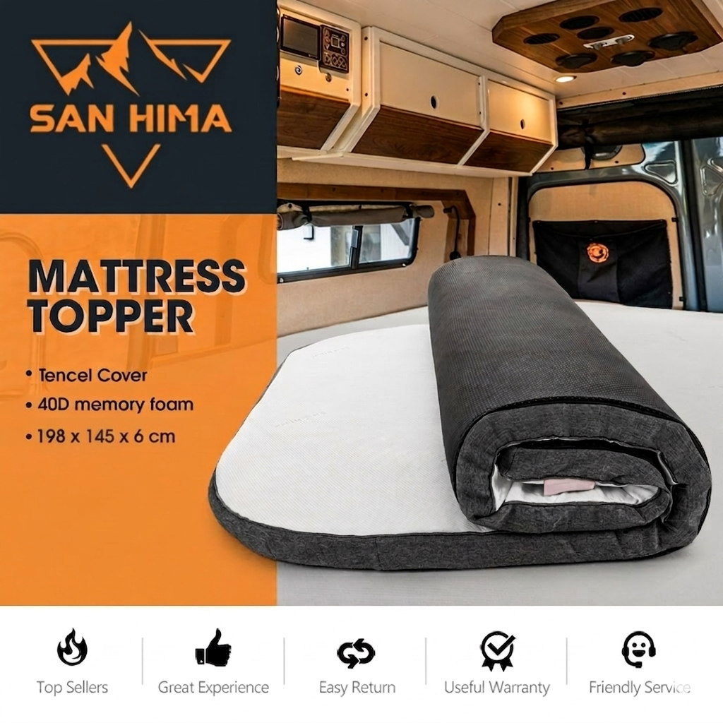 Matras Topper Oase/Savannah editie – 198X145x6
