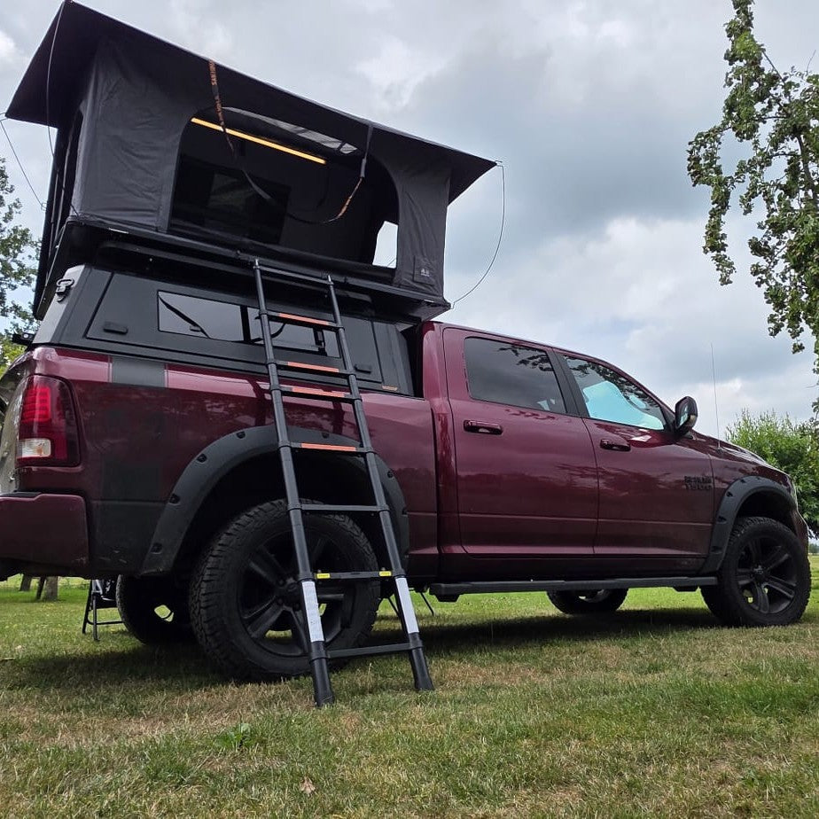 LCM Oasis hardshell daktent op RAM pick-up – kaartweergave